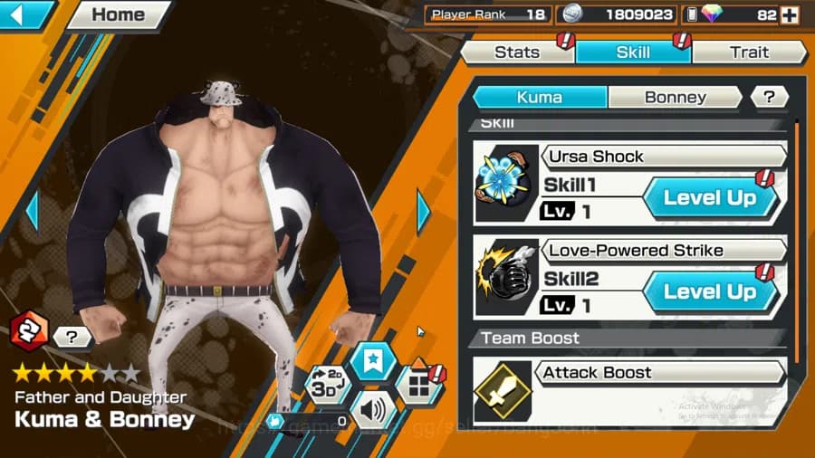 One Piece Bounty Rush Accounts GLOBAL | MAX 2 | EX2 | Kuma and Bonney, Awaken Luc image 5