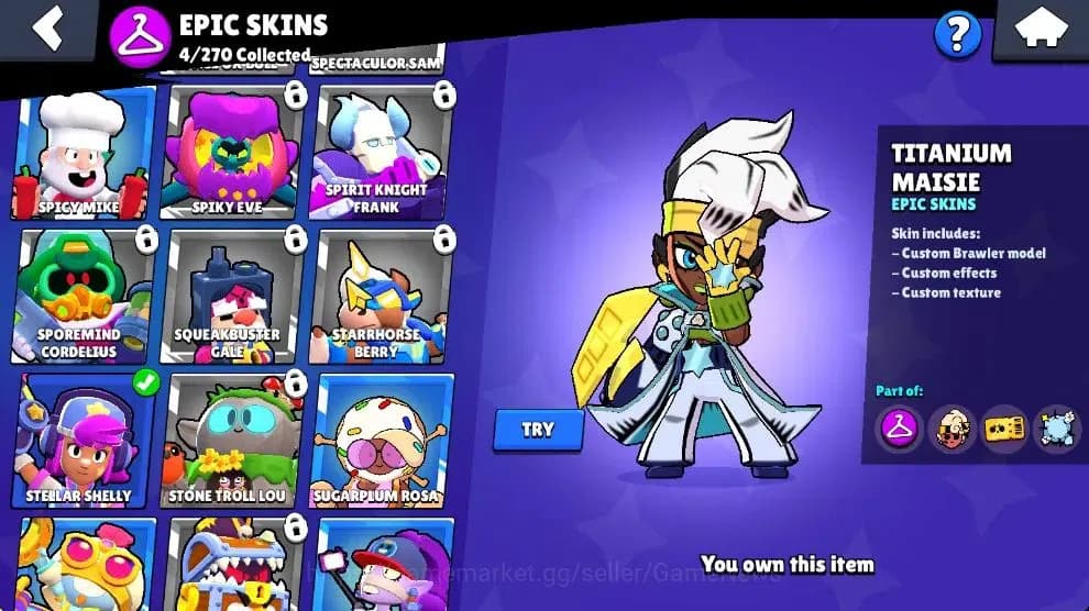 Brawl Stars Accounts 1644 Trophy|10K Bling|25 Brawlers 3 Max Lvl|1Legen image 11
