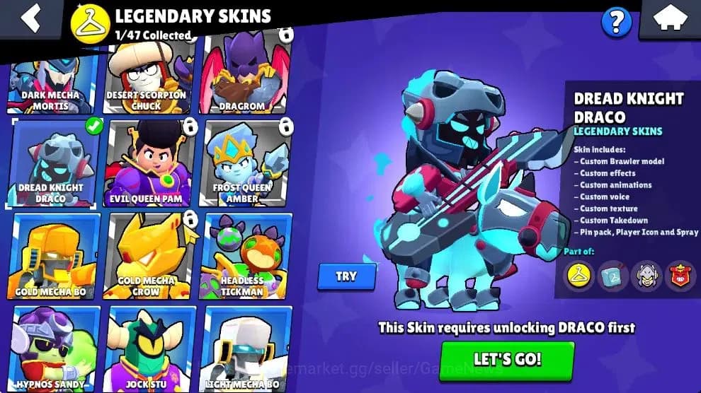 Brawl Stars Accounts 1644 Trophy|10K Bling|25 Brawlers 3 Max Lvl|1Legen image 8