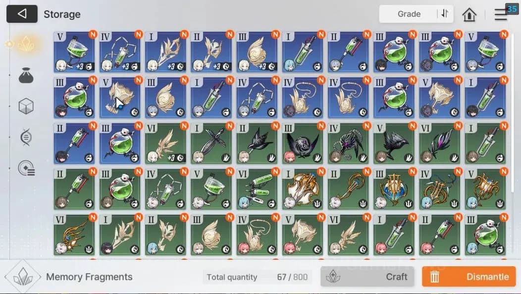 Chaos Zero Nightmare Accounts GLOBAL Lv 40|8 SSR[Heidemarie,Chizuru,Nine,Haru,Ri image 8