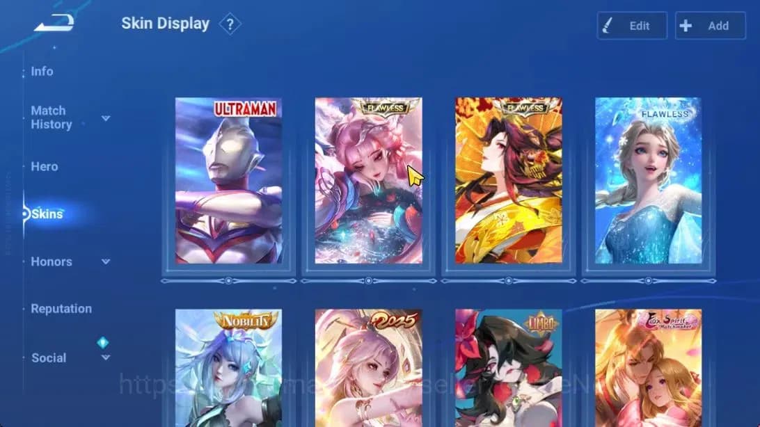 Honor of Kings Accounts Hero112 Skin 298|3 Flawles(Daji,MaiShiranui,LadyZh image 4