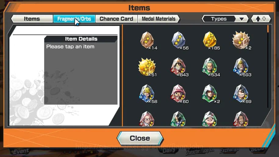 One Piece Bounty Rush Accounts GLOBAL| 6 EX FR shanks, FZ zephyr, CA kaido, hero image 11
