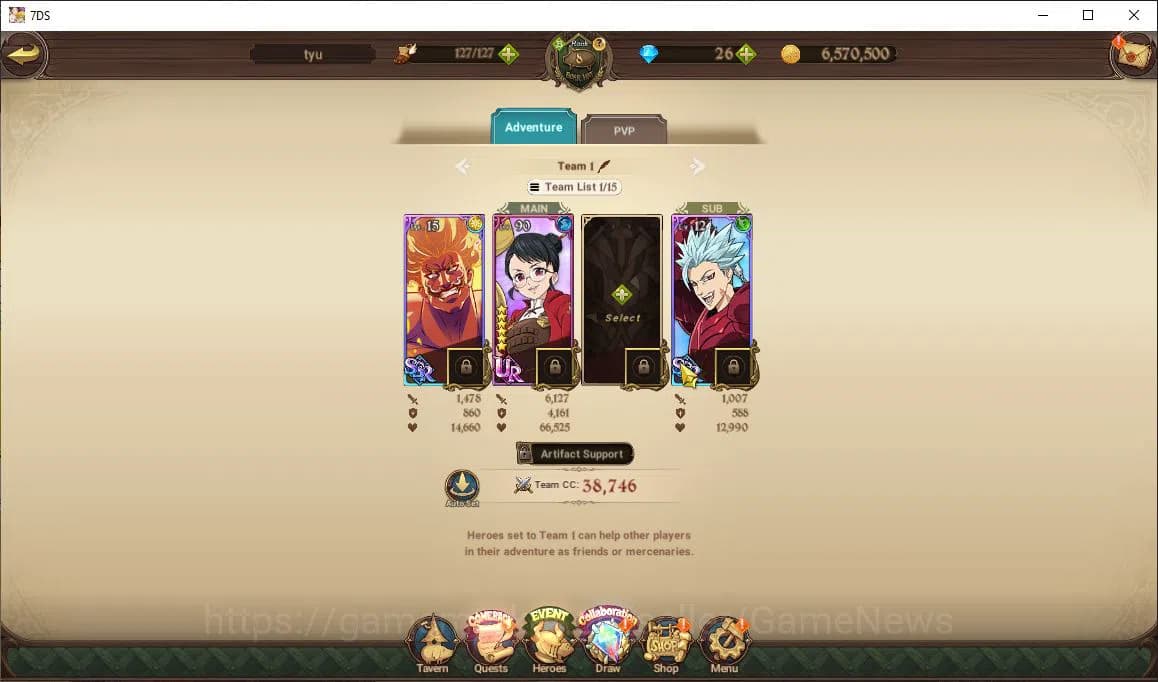 The Seven Deadly Sins: Grand Cross Accounts Global | 217K CC | Chapter 2 | 1 UR + Collab Re Ze image 10