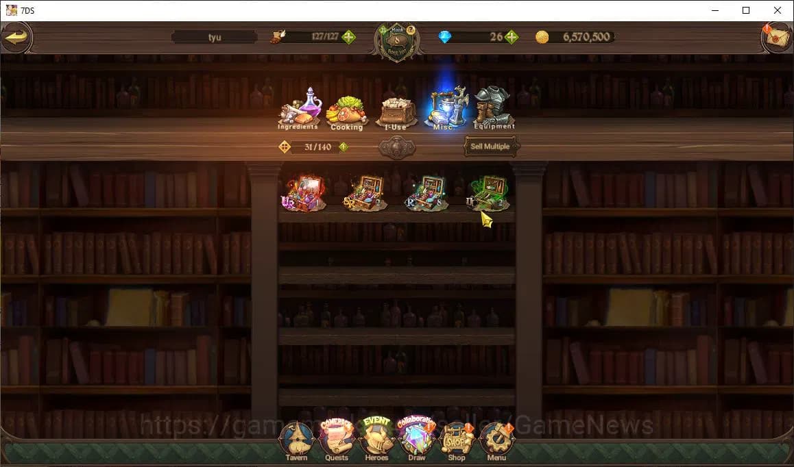 The Seven Deadly Sins: Grand Cross Accounts Global | 217K CC | Chapter 2 | 1 UR + Collab Re Ze image 3