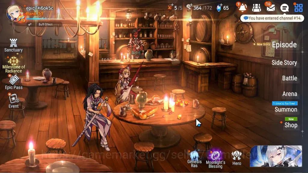 Epic Seven Accounts GLOBAL Unverif|New Era|3 ML(Staeyou, NC Landy, SE image 1