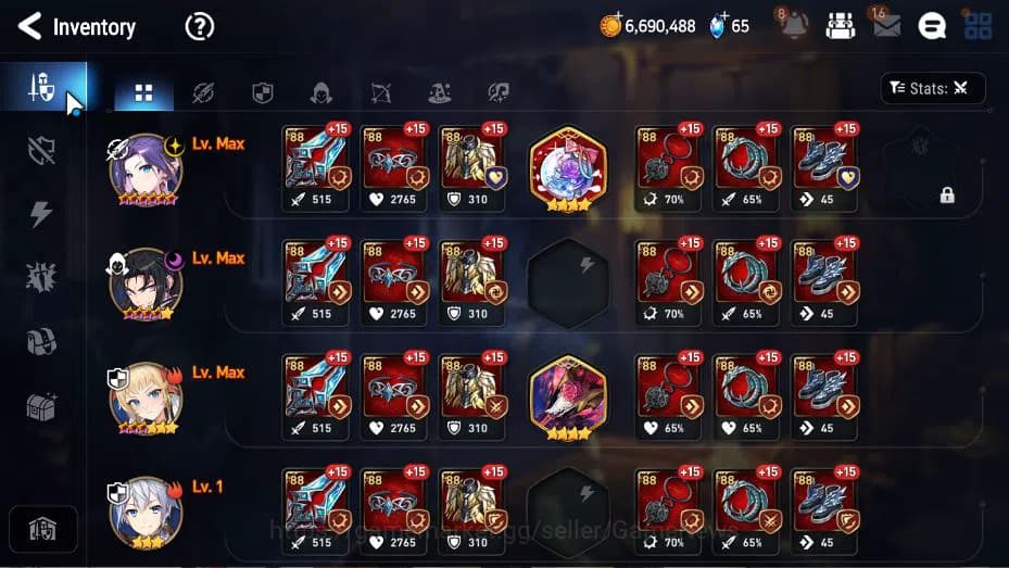 Epic Seven Accounts GLOBAL Unverif|New Era|3 ML(Staeyou, NC Landy, SE image 10