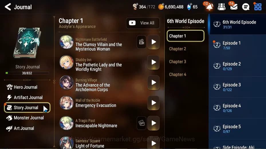 Epic Seven Accounts GLOBAL Unverif|New Era|3 ML(Staeyou, NC Landy, SE image 18