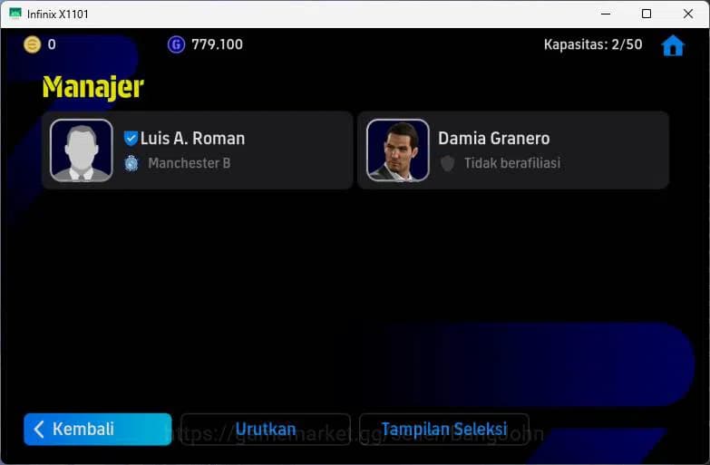 eFootball Accounts ANDROID|PW 3097|Angelo Peruzzi+Dirk Kuyt+Eden Haza image 5