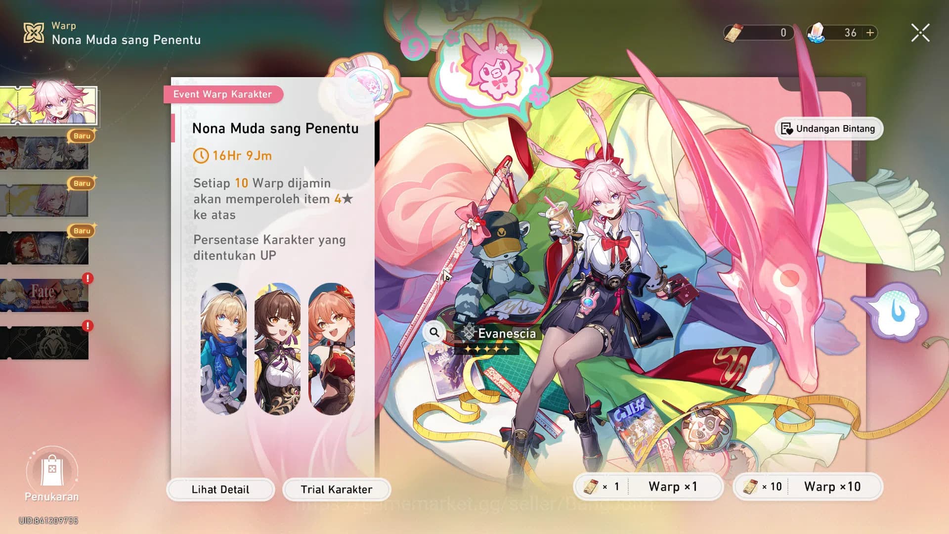 Honkai Star Rail Accounts Asia | TL66 | Huohuo+Sig, Ruan Mei+Sig, Sparxie+Si image 13