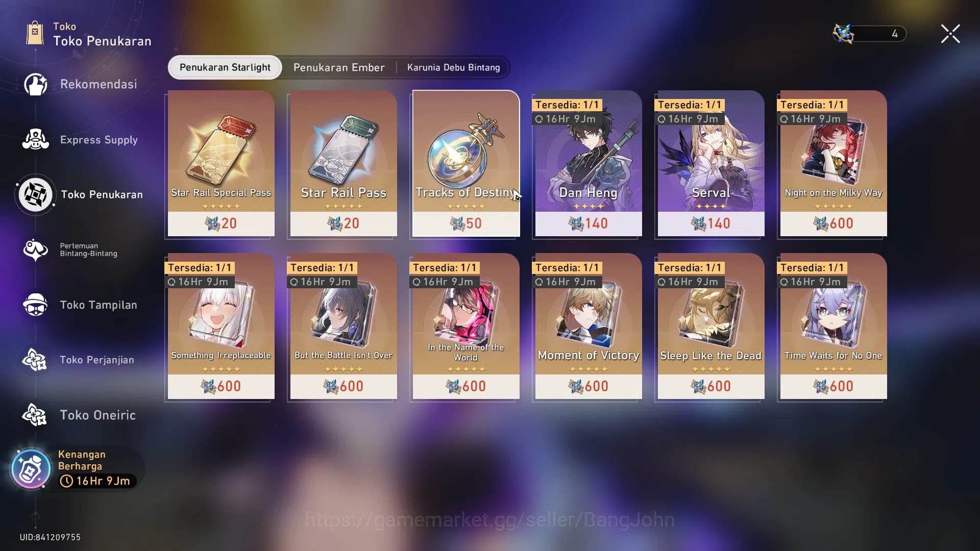 Honkai Star Rail Accounts Asia | TL66 | Huohuo+Sig, Ruan Mei+Sig, Sparxie+Si image 14