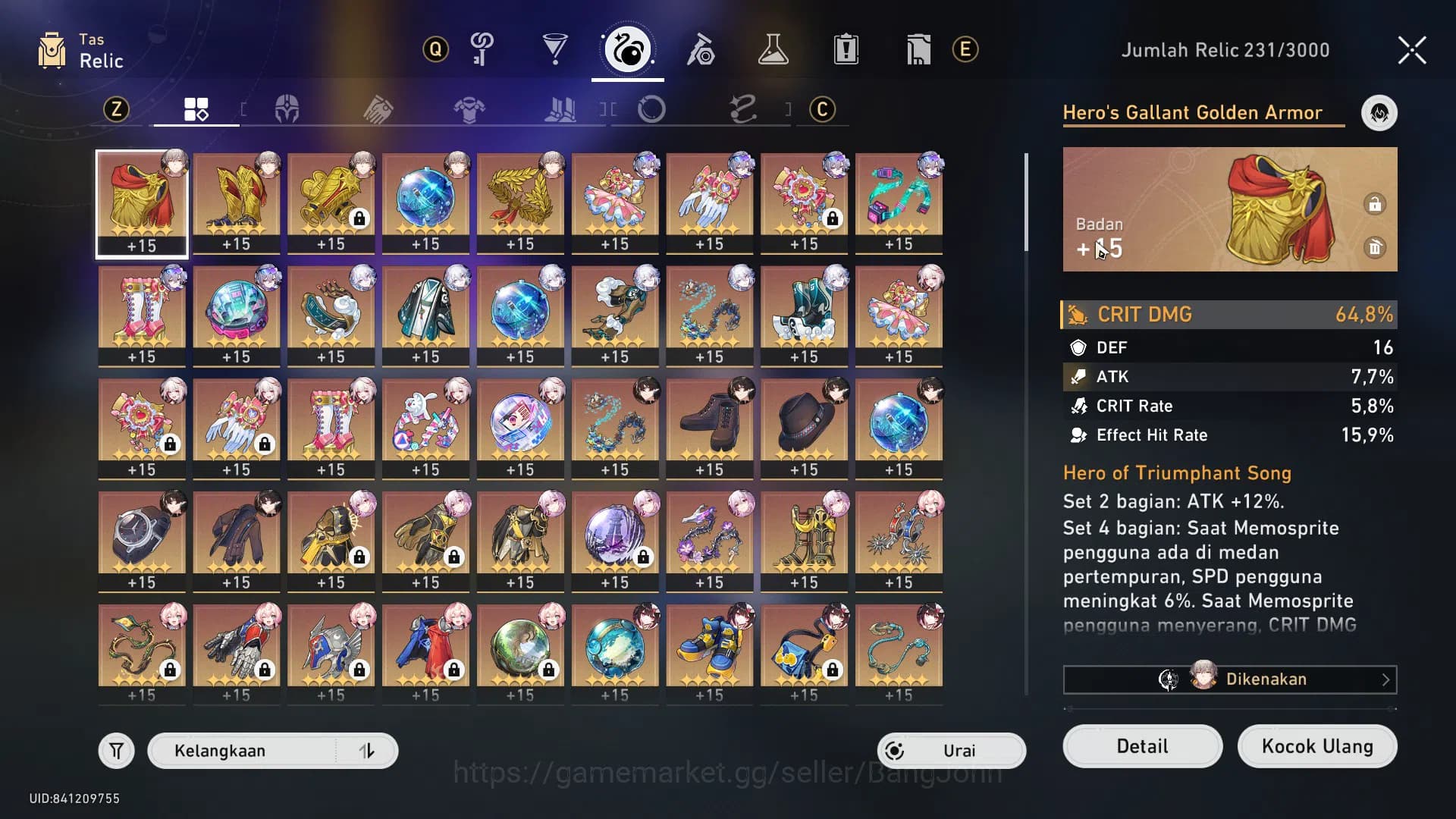 Honkai Star Rail Accounts Asia | TL66 | Huohuo+Sig, Ruan Mei+Sig, Sparxie+Si image 6