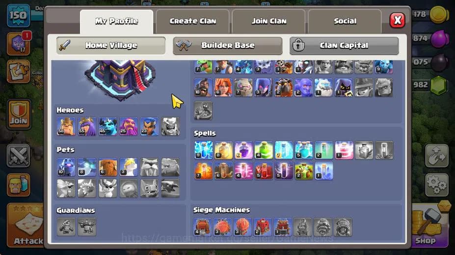 Clash of Clans Accounts TH 15-BH 8|LV 150|HH 8|BK 58,AQ 55,GW 25,MP 45,RC image 3