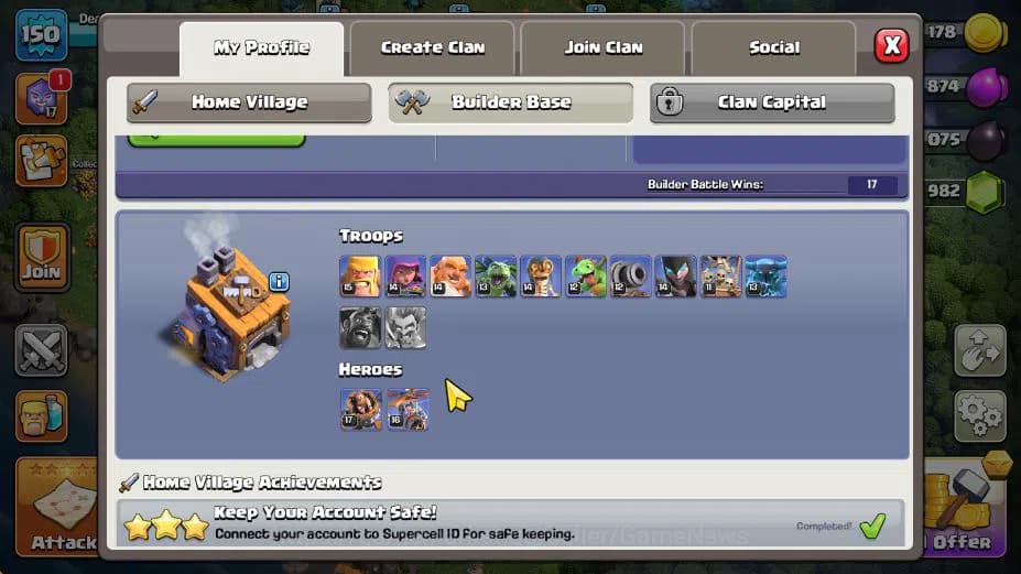Clash of Clans Accounts TH 15-BH 8|LV 150|HH 8|BK 58,AQ 55,GW 25,MP 45,RC image 5