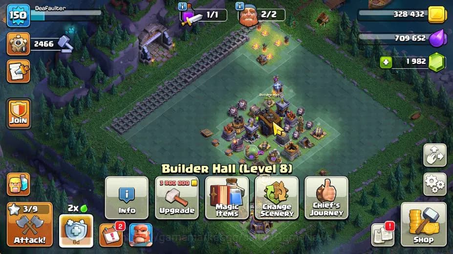 Clash of Clans Accounts TH 15-BH 8|LV 150|HH 8|BK 58,AQ 55,GW 25,MP 45,RC image 6