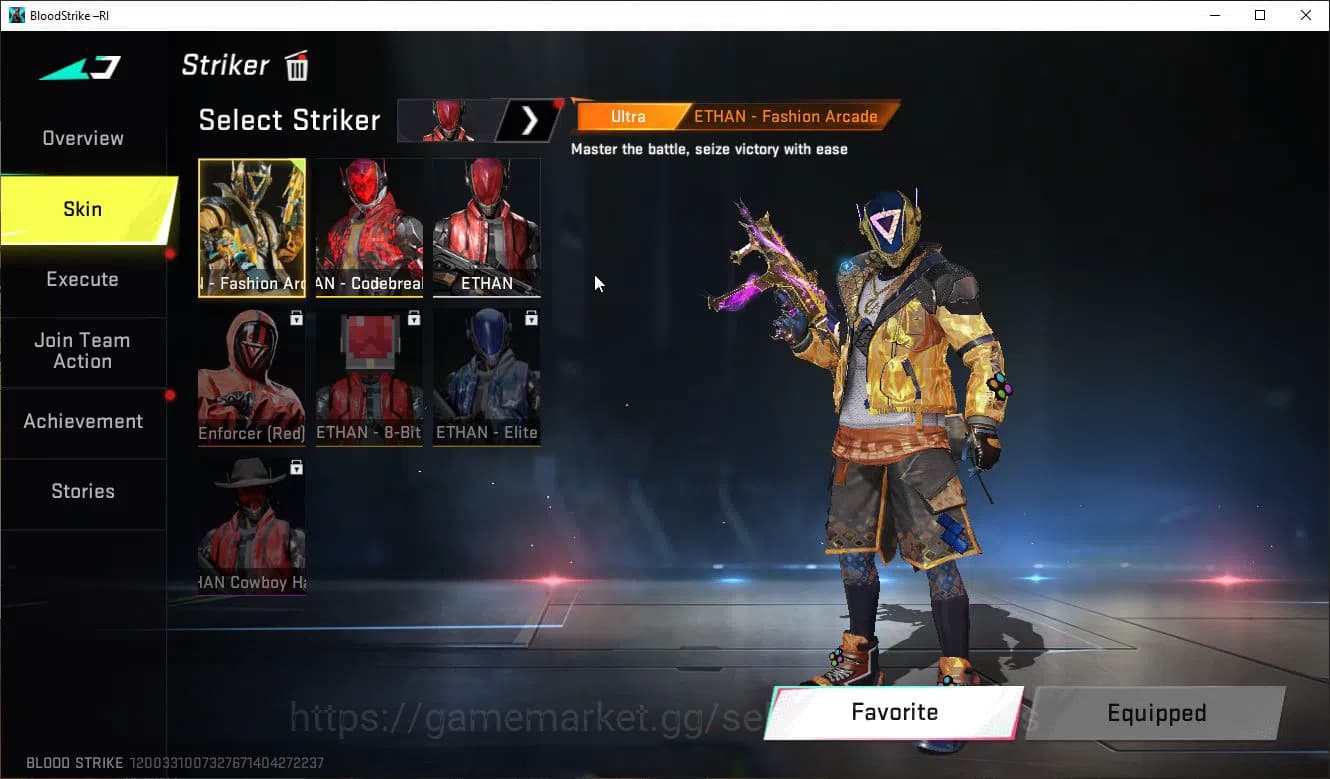 Blood Strike Accounts ASIA|ETERNAL AK47+Mele Talon+Colab 7DS(Kar98k,QBZ9 image 13