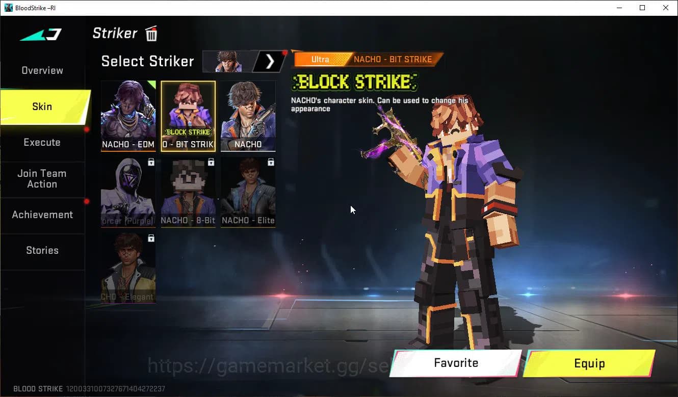 Blood Strike Accounts ASIA|ETERNAL AK47+Mele Talon+Colab 7DS(Kar98k,QBZ9 image 15