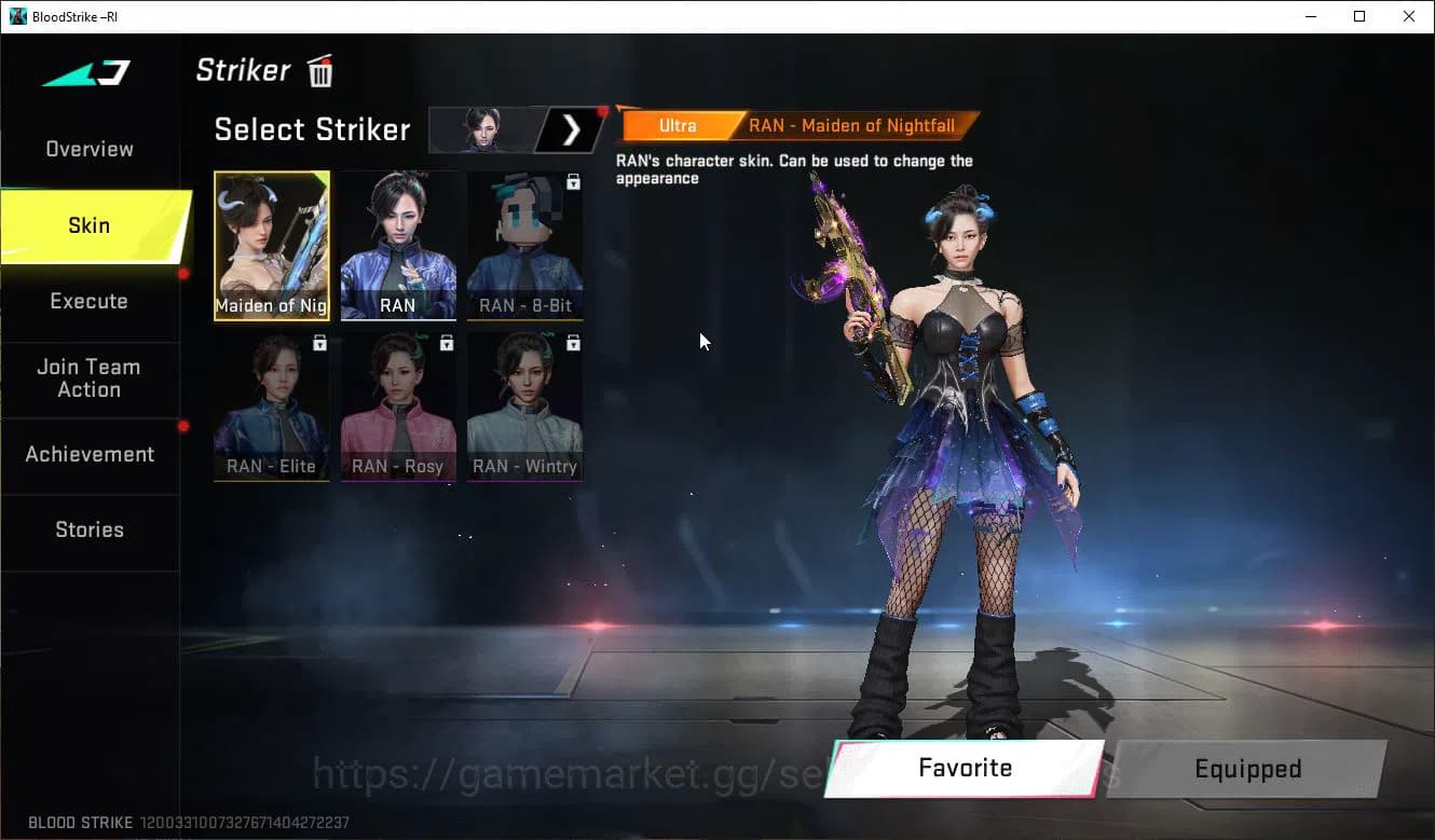 Blood Strike Accounts ASIA|ETERNAL AK47+Mele Talon+Colab 7DS(Kar98k,QBZ9 image 16