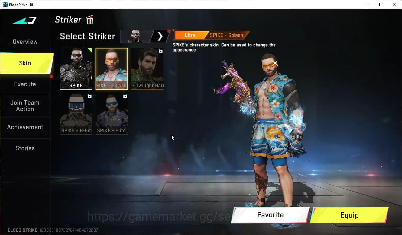 Blood Strike Accounts ASIA|ETERNAL AK47+Mele Talon+Colab 7DS(Kar98k,QBZ9 image 17