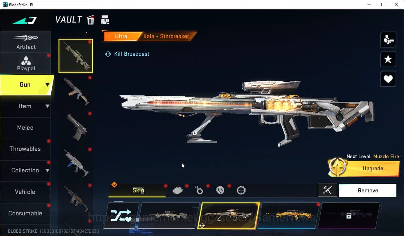 Blood Strike Accounts ASIA|ETERNAL AK47+Mele Talon+Colab 7DS(Kar98k,QBZ9 image 19