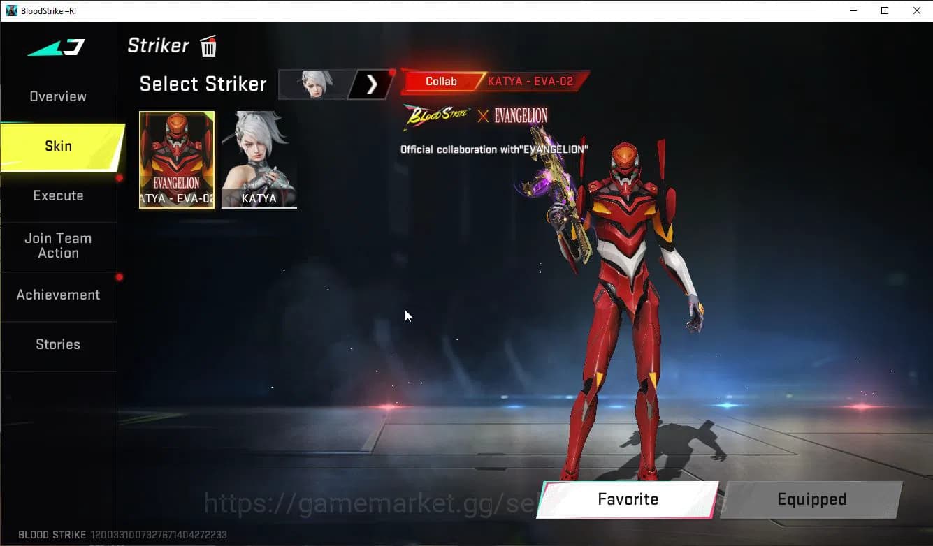 Blood Strike Accounts ASIA|ETERNAL AK47+Mele Talon+Colab 7DS(Kar98k,QBZ9 image 4