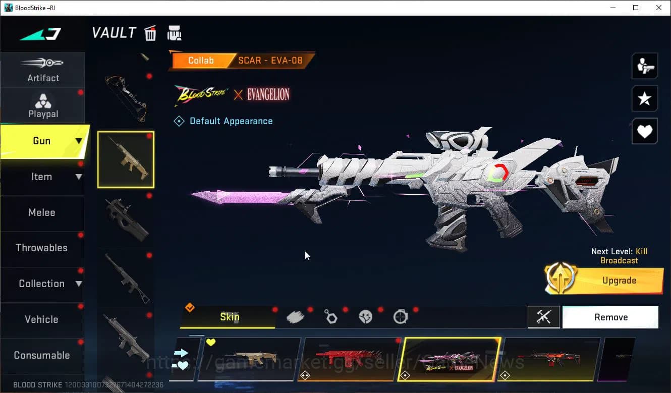 Blood Strike Accounts ASIA|ETERNAL AK47+Mele Talon+Colab 7DS(Kar98k,QBZ9 image 7