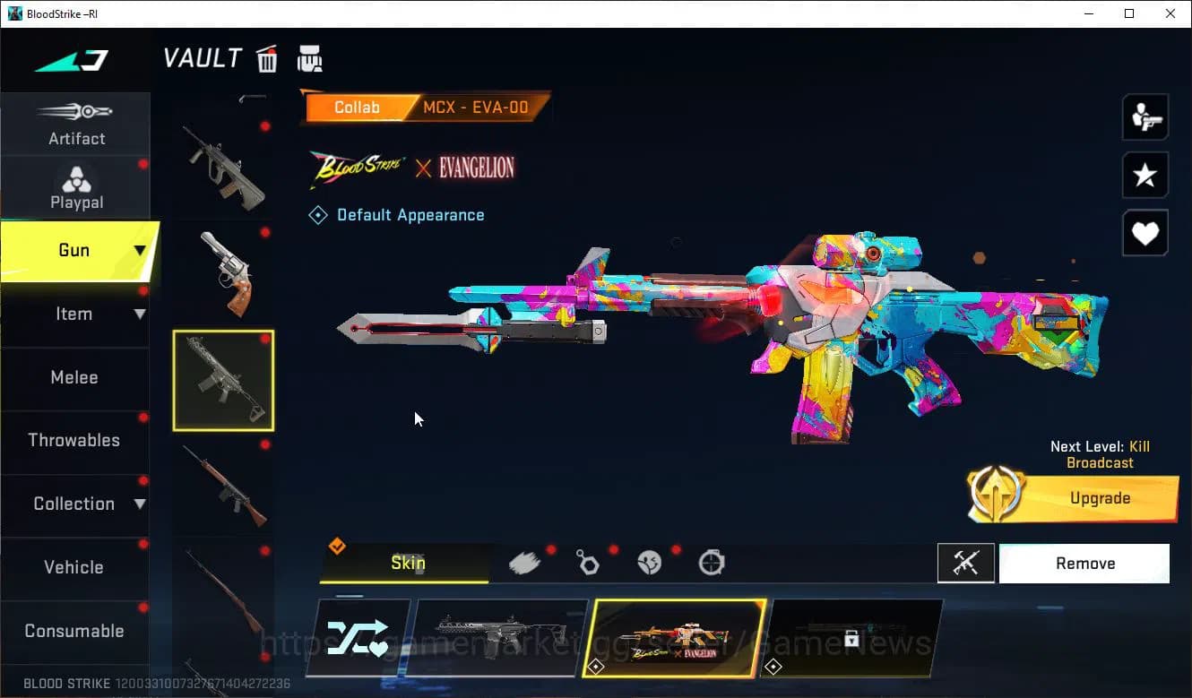 Blood Strike Accounts ASIA|ETERNAL AK47+Mele Talon+Colab 7DS(Kar98k,QBZ9 image 8