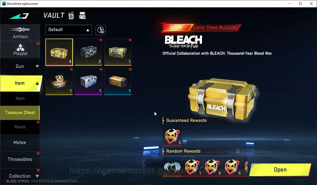 Blood Strike Accounts ASIA|ETERNAL ZERO+EVO FAL+Colab BLEACH Byakuya,EVA image 18