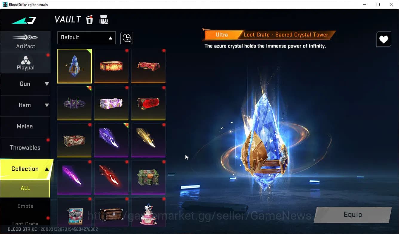 Blood Strike Accounts ASIA|ETERNAL ZERO+EVO FAL+Colab BLEACH Byakuya,EVA image 19