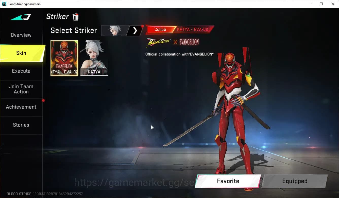 Blood Strike Accounts ASIA|ETERNAL ZERO+EVO FAL+Colab BLEACH Byakuya,EVA image 4