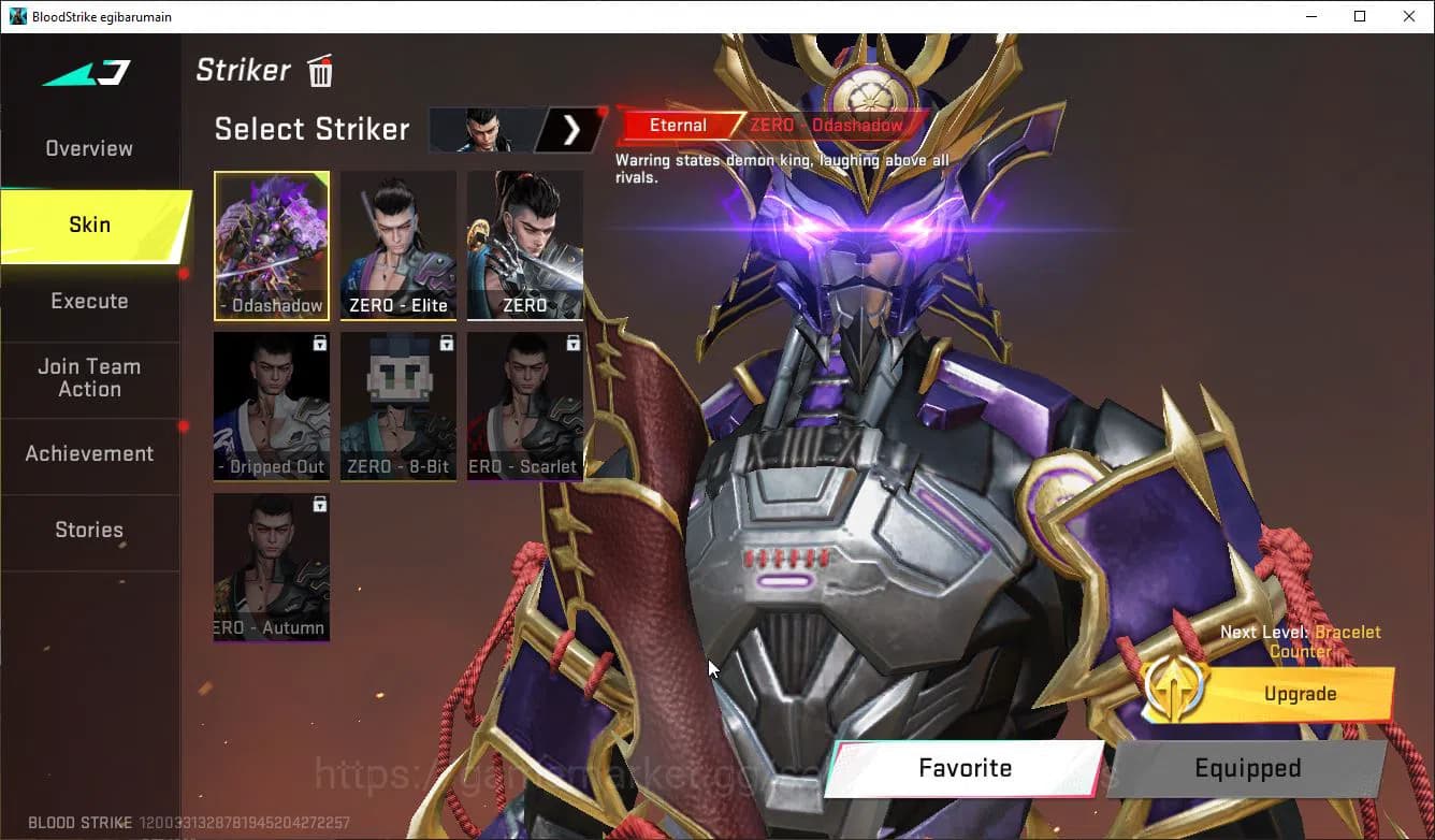 Blood Strike Accounts ASIA|ETERNAL ZERO+EVO FAL+Colab BLEACH Byakuya,EVA image 5