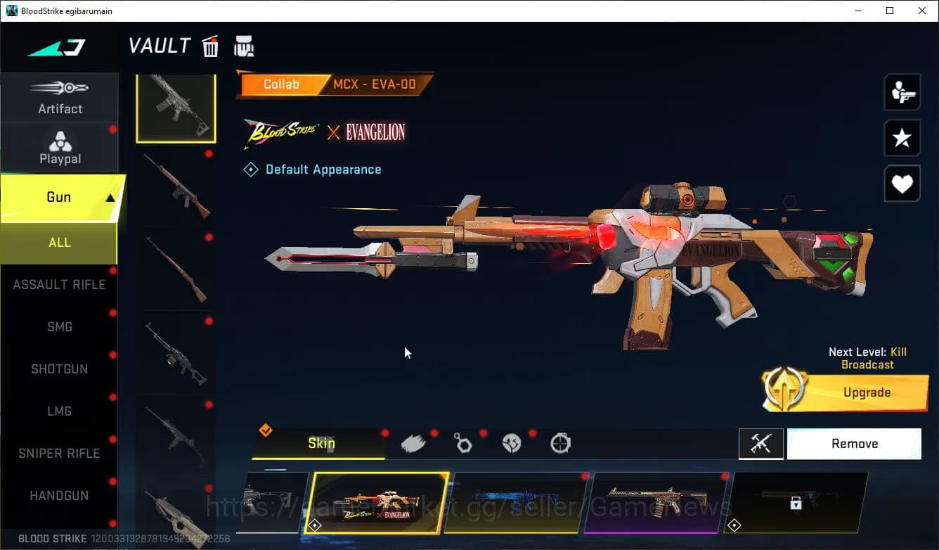 Blood Strike Accounts ASIA|ETERNAL ZERO+EVO FAL+Colab BLEACH Byakuya,EVA image 6