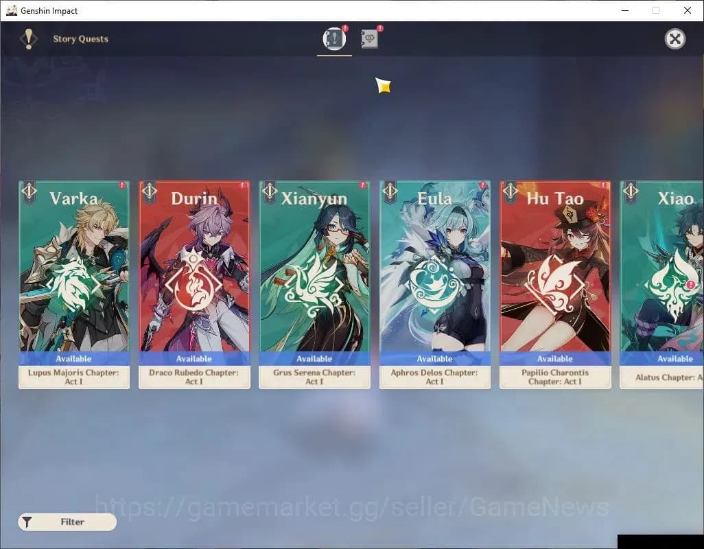 Genshin Impact Accounts ASIA|AR 50|Prime Team Zibai|3Limited+3(*5Weapon)|L image 12