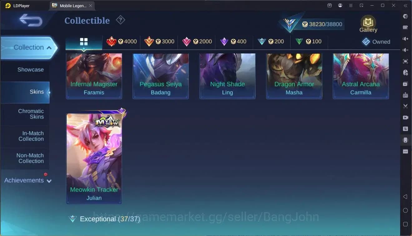 Mobile Legends: Bang Bang Accounts Global|Hero 103|Skin 185|Expert|Star Haya|CC Natal image 10