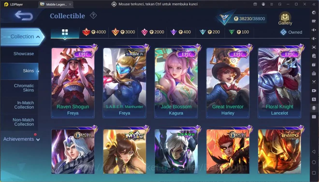 Mobile Legends: Bang Bang Accounts Global|Hero 103|Skin 185|Expert|Star Haya|CC Natal image 13