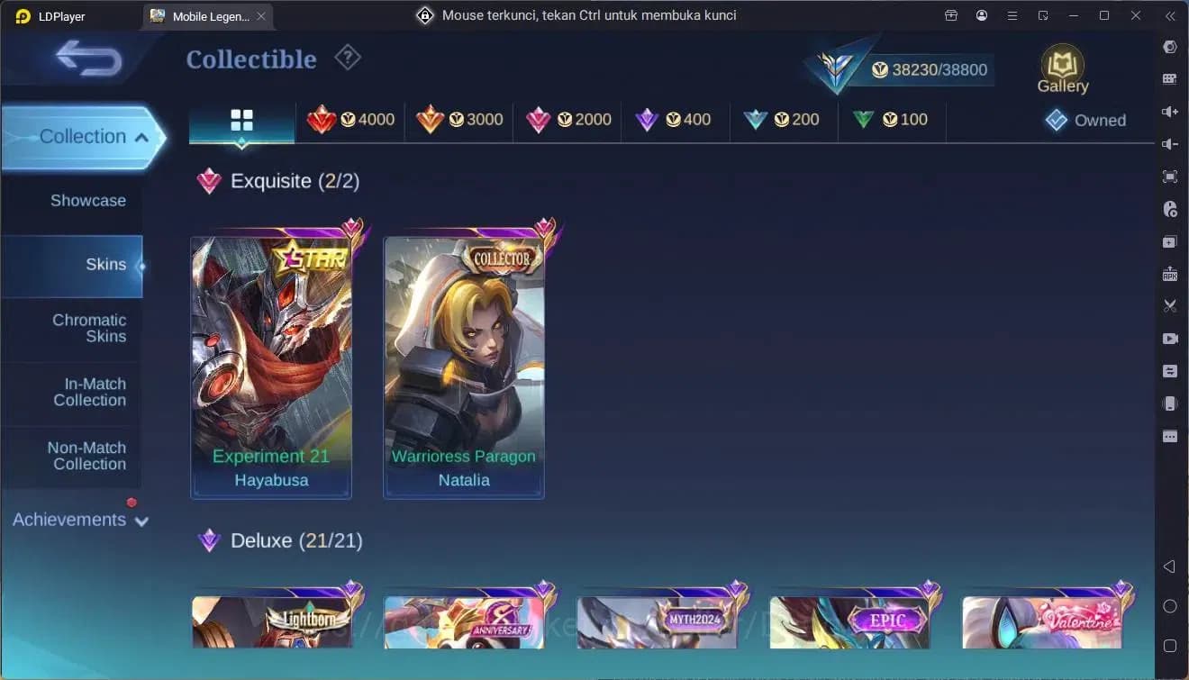 Mobile Legends: Bang Bang Accounts Global|Hero 103|Skin 185|Expert|Star Haya|CC Natal image 15
