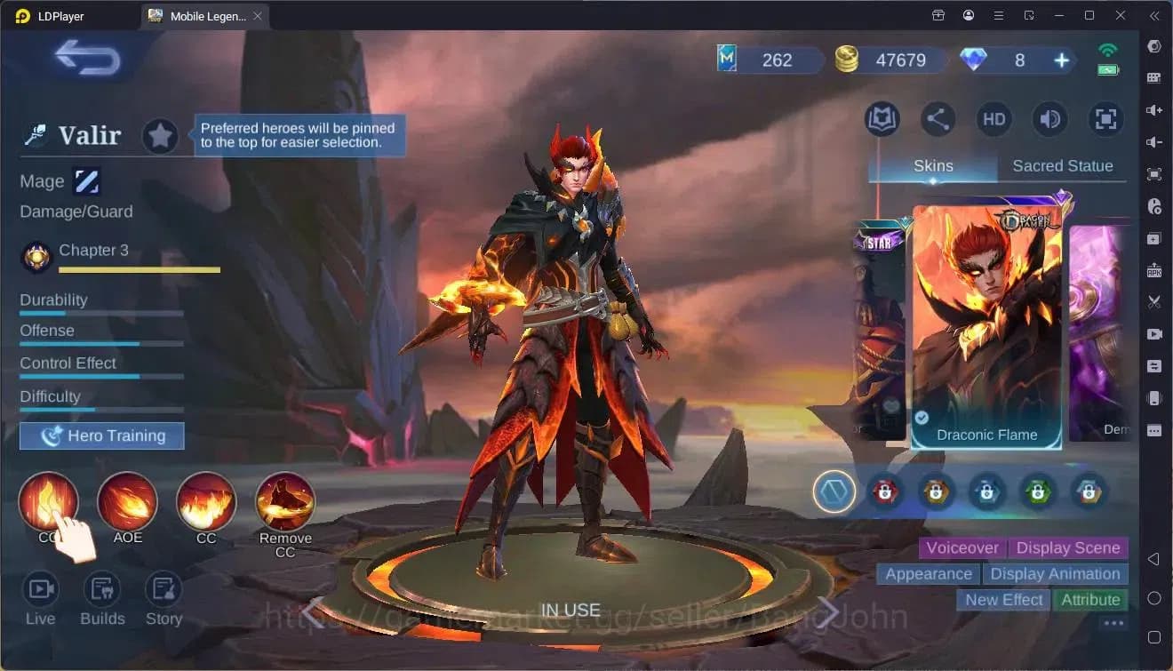 Mobile Legends: Bang Bang Accounts Global|Hero 103|Skin 185|Expert|Star Haya|CC Natal image 4