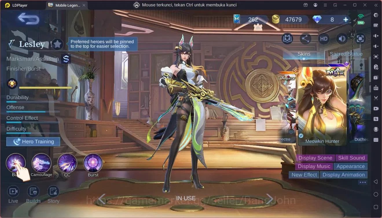 Mobile Legends: Bang Bang Accounts Global|Hero 103|Skin 185|Expert|Star Haya|CC Natal image 6