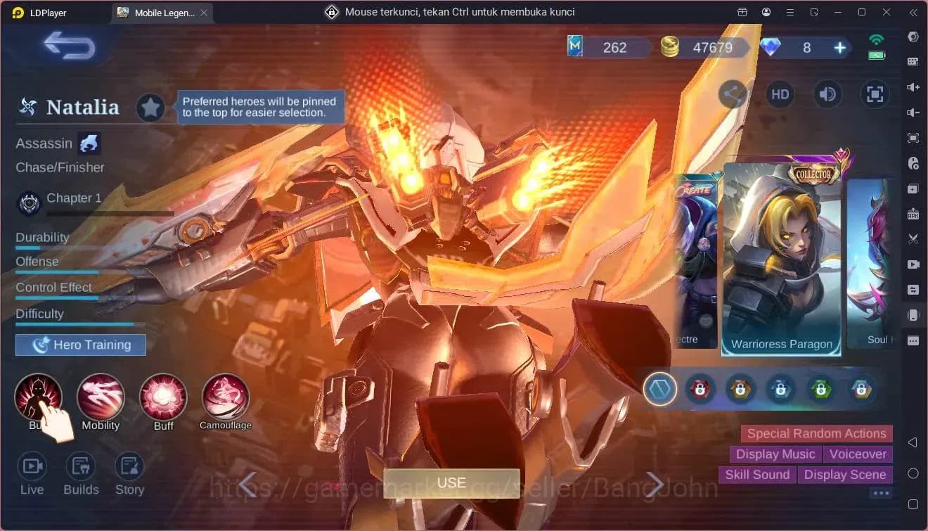 Mobile Legends: Bang Bang Accounts Global|Hero 103|Skin 185|Expert|Star Haya|CC Natal image 7