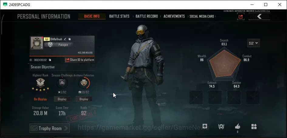 Arena Breakout Accounts MOBILE Lv30|SV 20M|CV 12M|Highland Set|AKM SS, Gro image 11