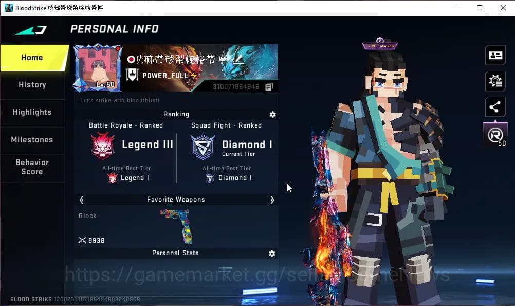 Blood Strike Accounts ASIA|ETERNAL M82-Pumpknight Lv2|9 ULTRA[ETHAN,MCX, image 2