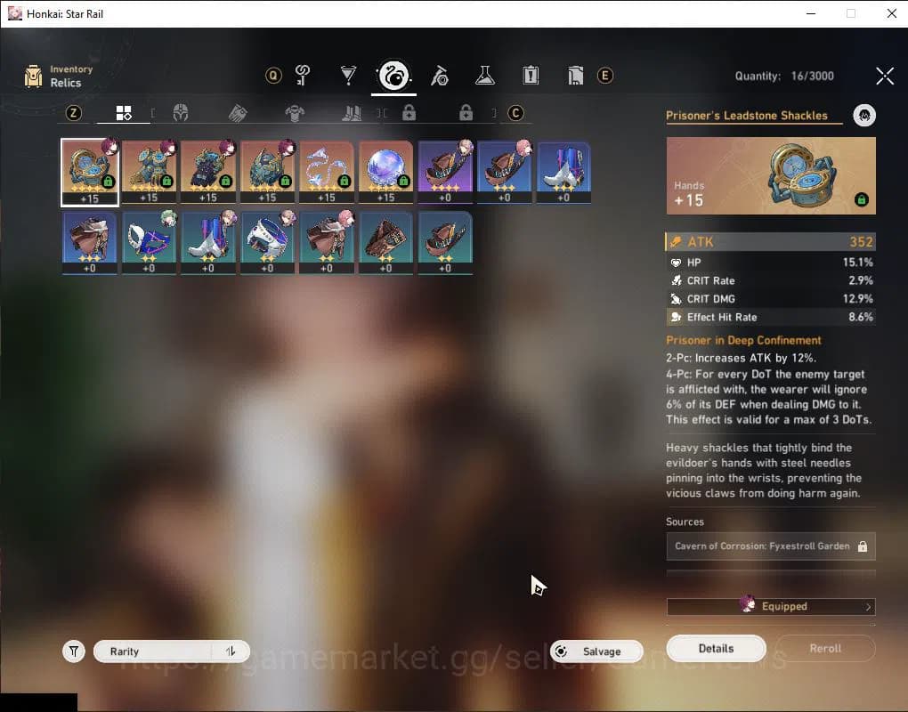 Honkai Star Rail Accounts ASIA|TL 21|5,1K SJ+13 RSP|2 Limited|Kafka,Huohuo|J image 7