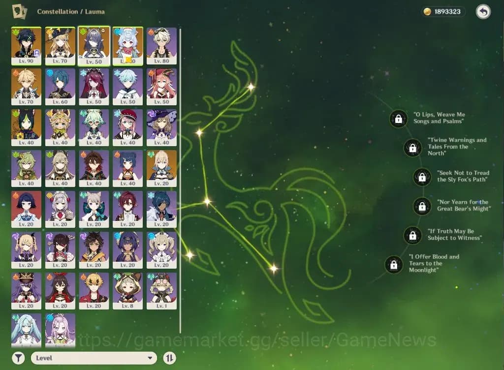 Genshin Impact Accounts ASIA|AR50|4Limited+24(*4Character)|Kinich,Navia,La image 5