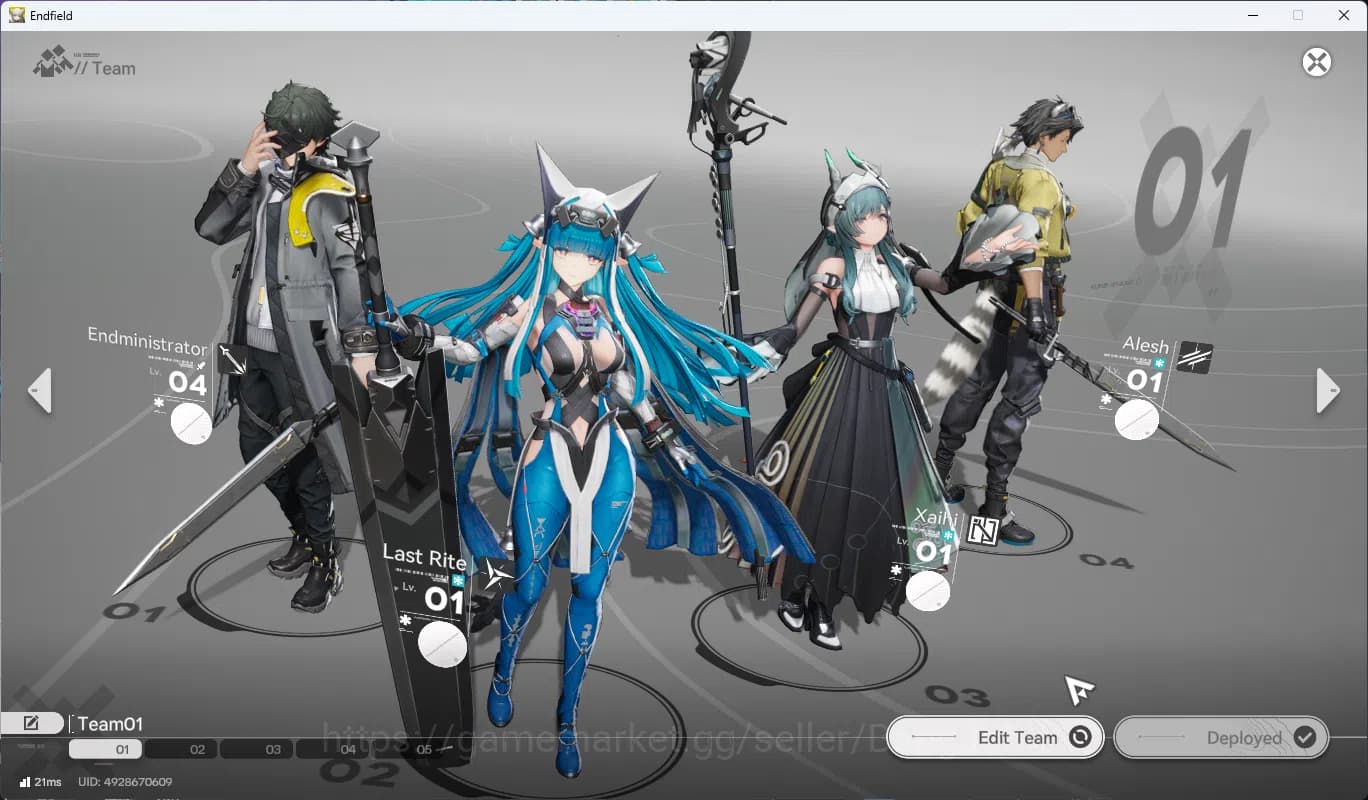 Arknights: Endfield Accounts Starter Fresh | ASIA | New Horizons On | Day 1 Sig image 10