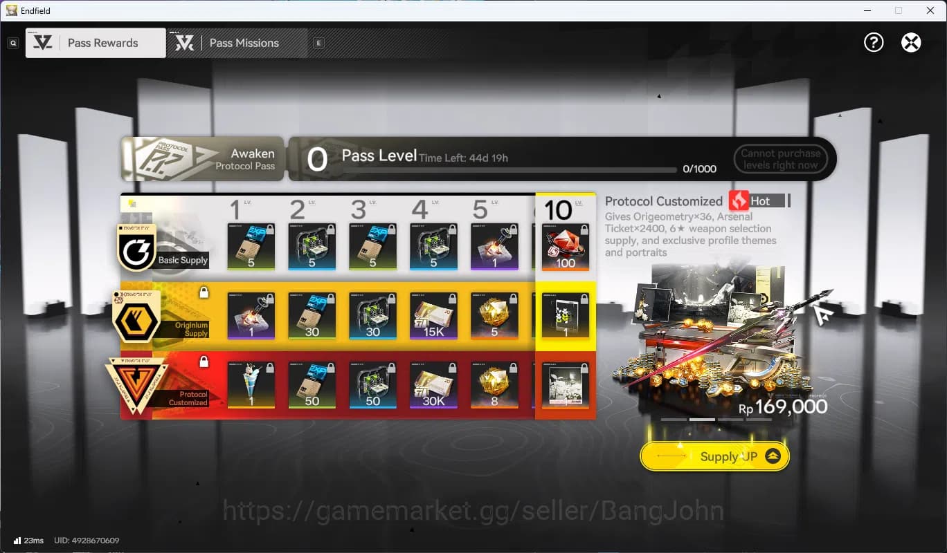 Arknights: Endfield Accounts Starter Fresh | ASIA | New Horizons On | Day 1 Sig image 6