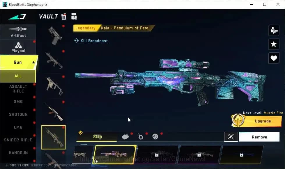 Blood Strike Accounts ASIA|ETERNAL Desert Eagle-Scorpius|4 ULTRA[FN2000, image 11
