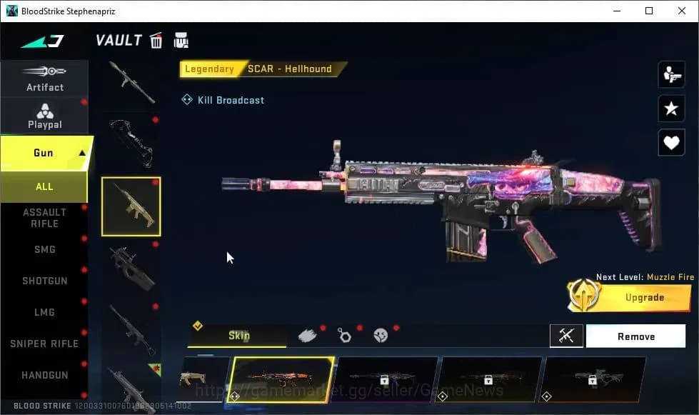 Blood Strike Accounts ASIA|ETERNAL Desert Eagle-Scorpius|4 ULTRA[FN2000, image 14