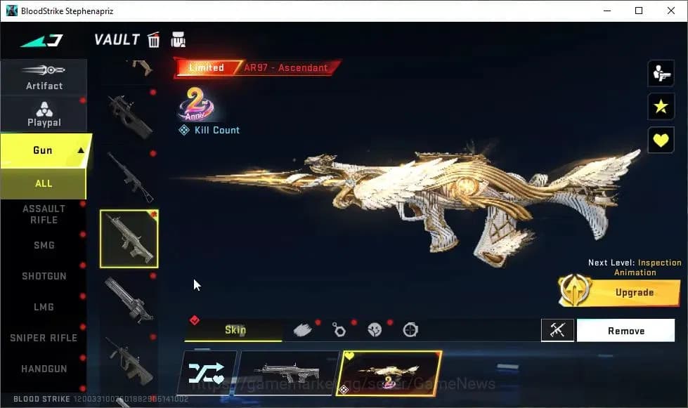 Blood Strike Accounts ASIA|ETERNAL Desert Eagle-Scorpius|4 ULTRA[FN2000, image 15