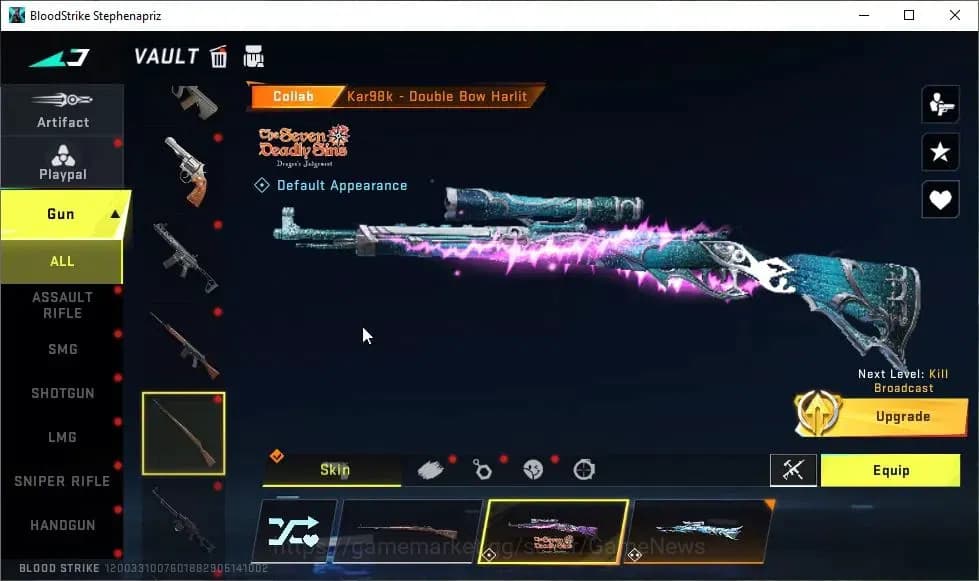 Blood Strike Accounts ASIA|ETERNAL Desert Eagle-Scorpius|4 ULTRA[FN2000, image 17