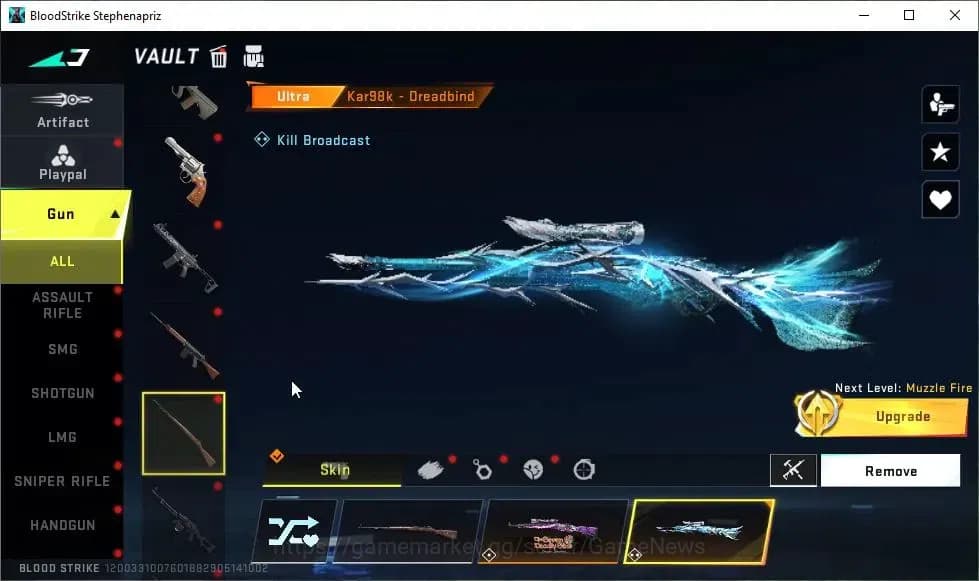 Blood Strike Accounts ASIA|ETERNAL Desert Eagle-Scorpius|4 ULTRA[FN2000, image 18
