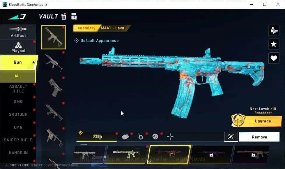 Blood Strike Accounts ASIA|ETERNAL Desert Eagle-Scorpius|4 ULTRA[FN2000, image 7